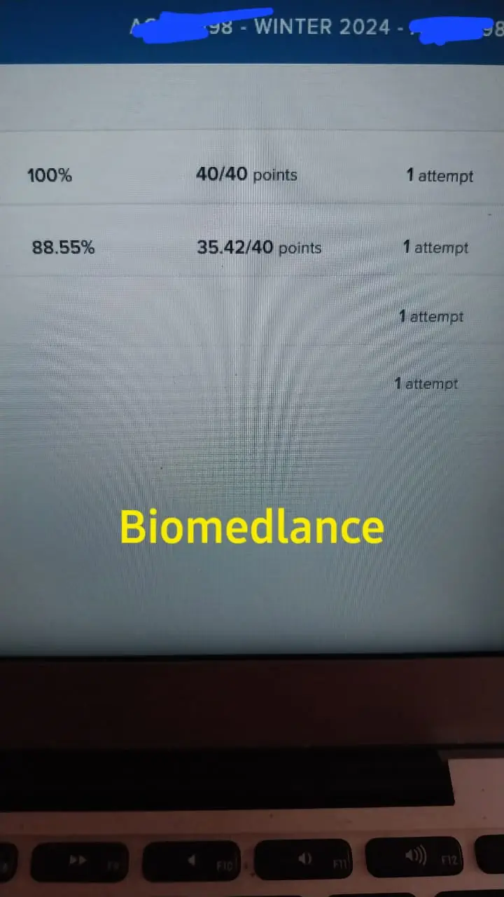 Biomedical sciences assignments